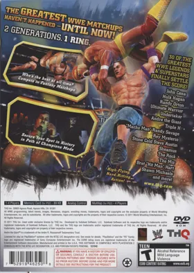 WWE All Stars box cover back